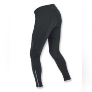 GORE Bike Wear Women's XL Black Cycling Windstopper soft Shell Pants Padded